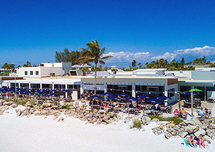 Great food with a fabulous view, the Beach House