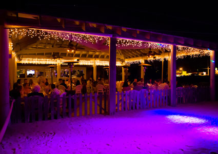 Waterfront dining on Anna Maria Island