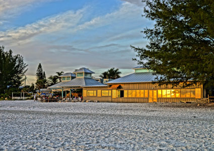 Waterfront dining on Anna Maria Island Florida