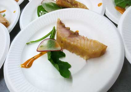 Mango Cured Mote Sturgeon