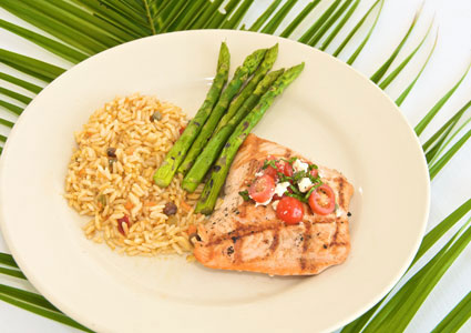 Waterfront dining on Anna Maria Island